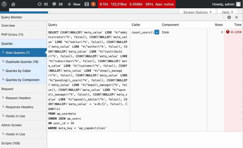 Speed up your wordpress site by detecting slow plugins