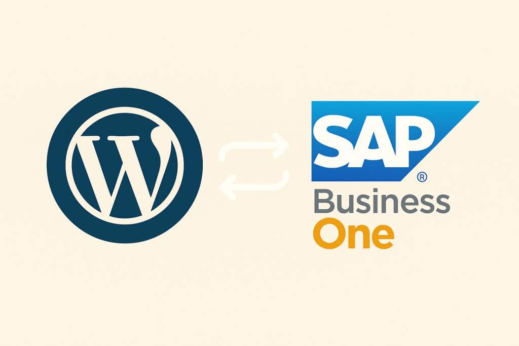 WordPress and SAP Business One integration