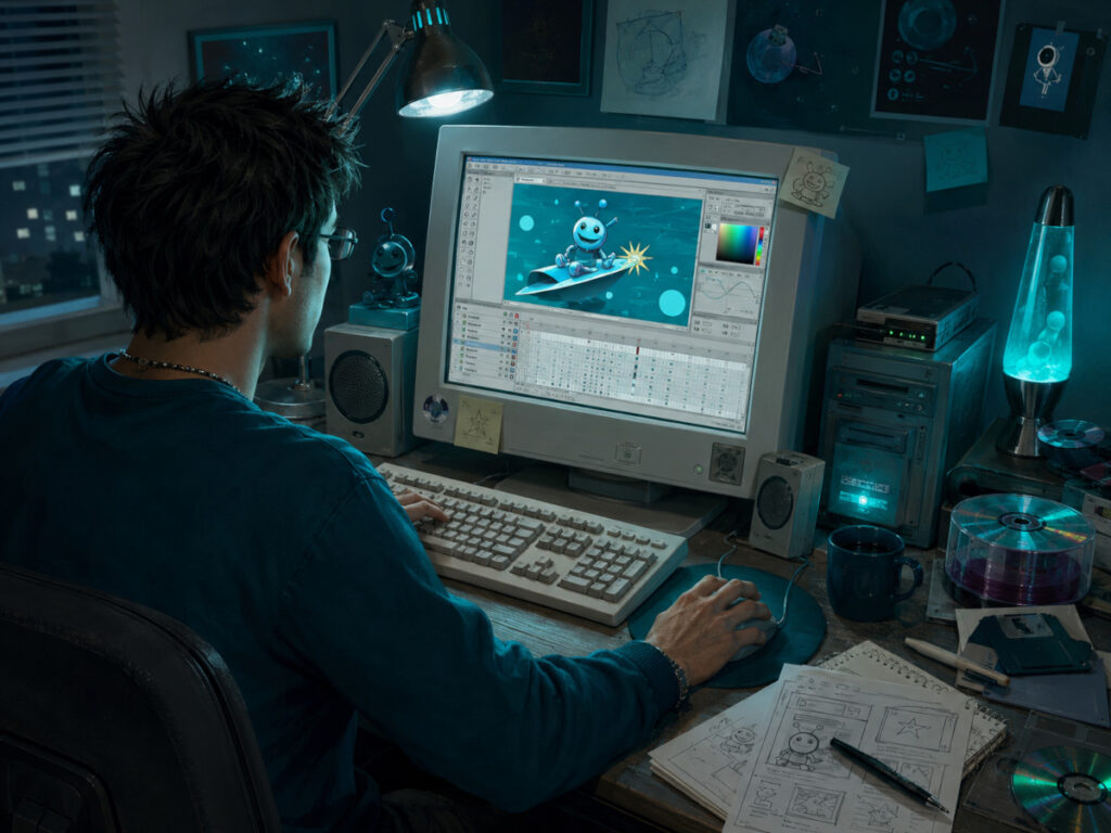 WordPress Plugin Developer working on open source plugin at desktop computer